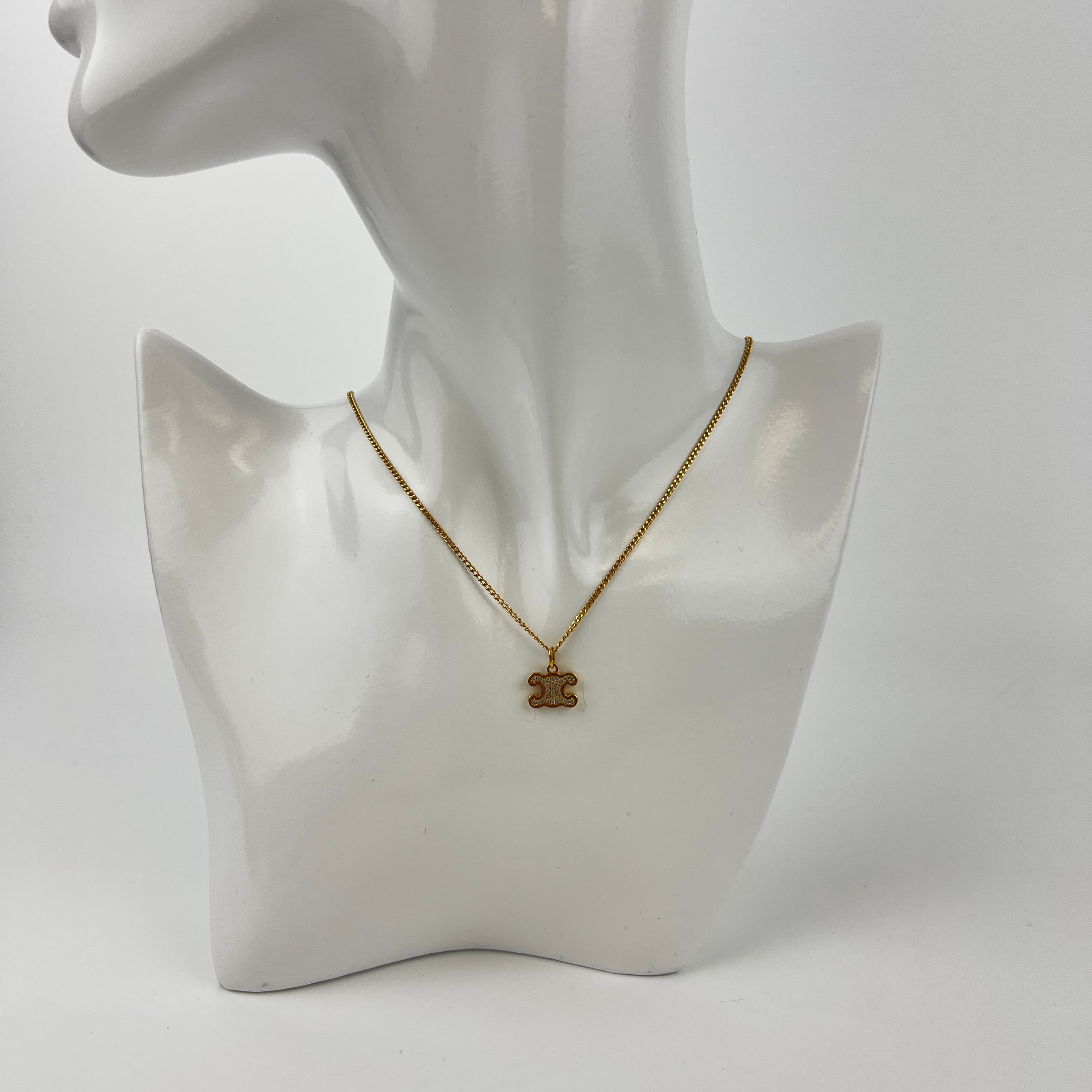 楽天市場】【ヴィンテージ】 セリーヌ ネックレス ロング 馬車モチーフ