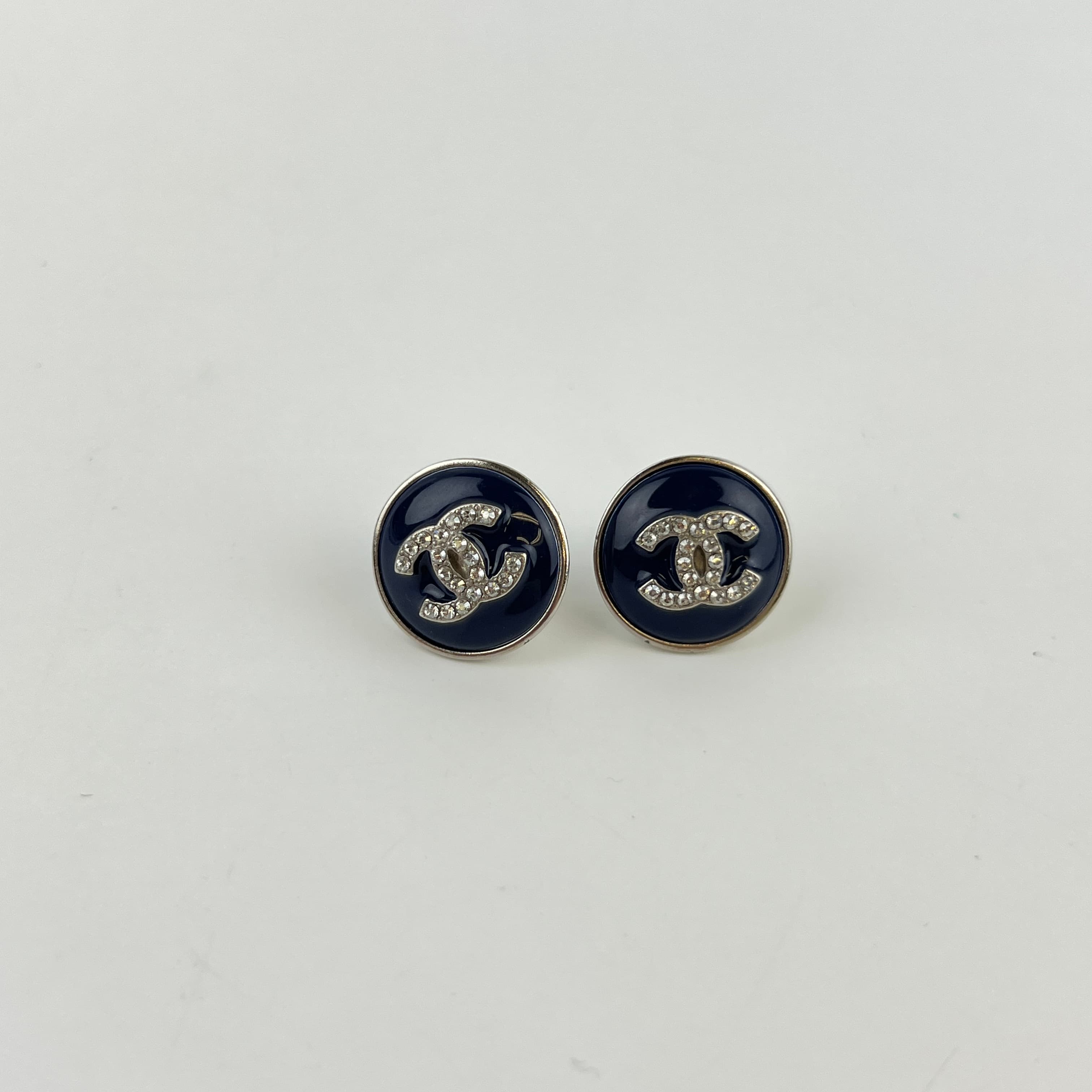 楽天市場】シャネル CHANEL ピアス ココマーク ブラックxゴールド