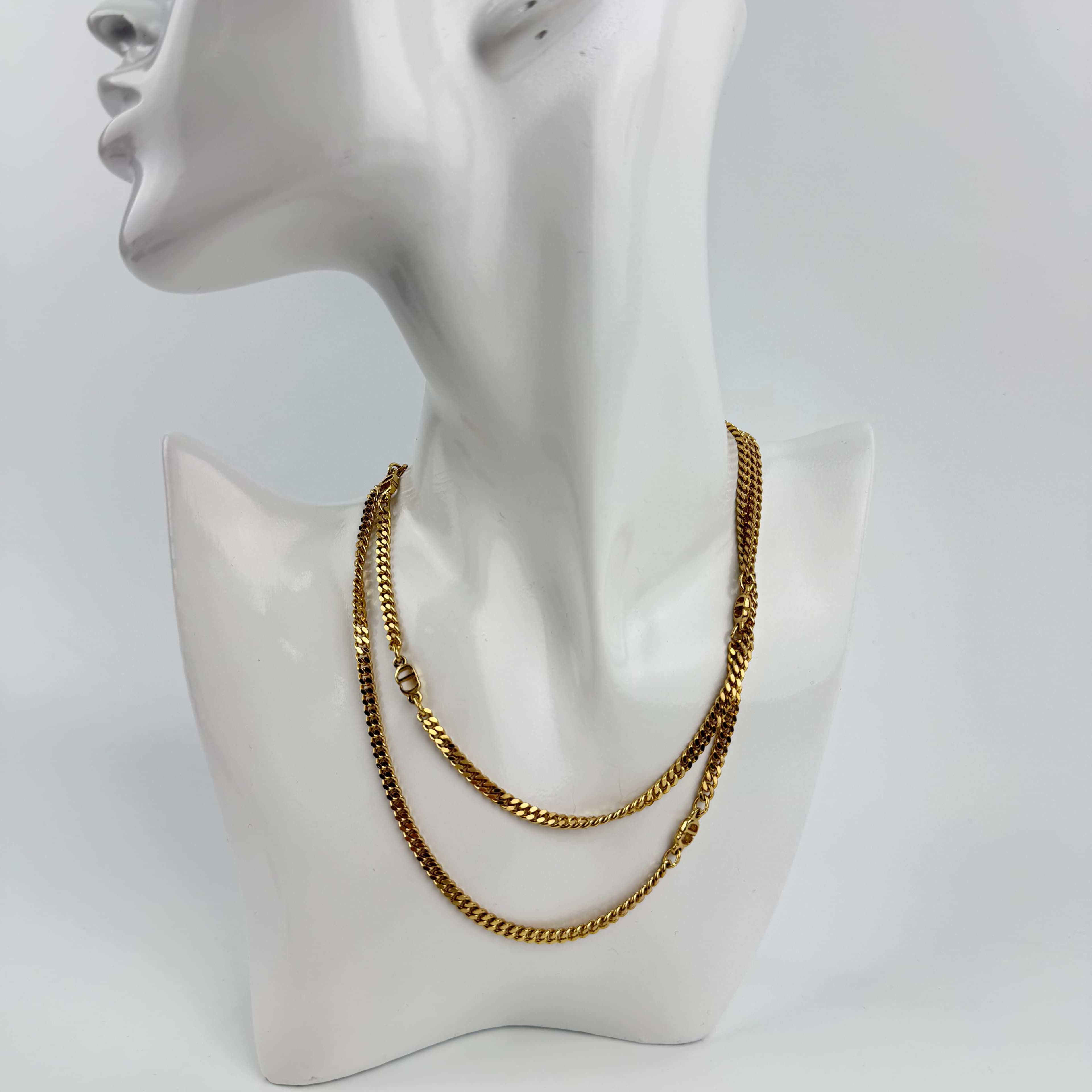 【中古】Christian Dior クリスチャンディオール アクセサリー ネックレス ゴールド ヴィンテージ レディース【中古美品】HIBUOCHI VINTAGE HBOC260218A11-4