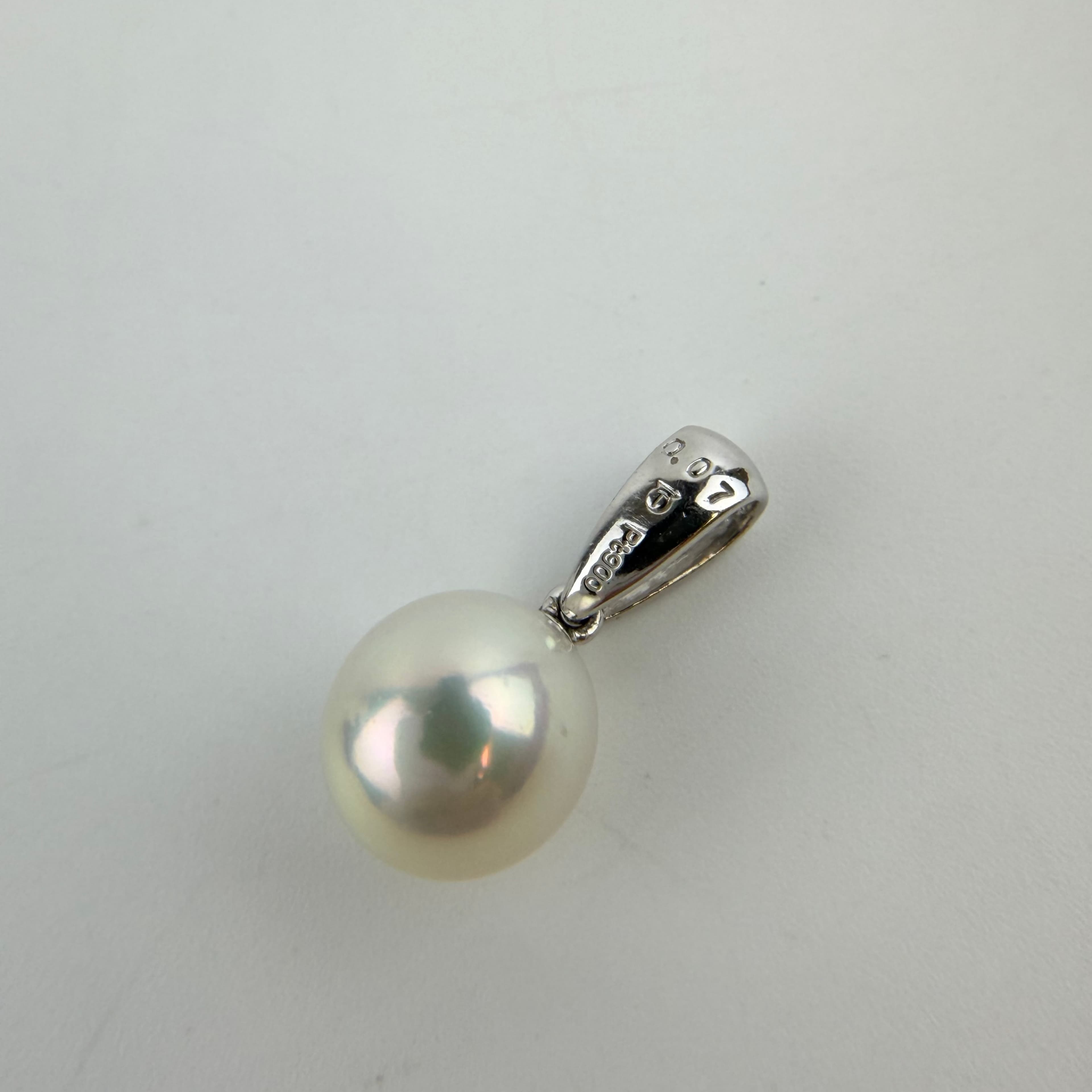 【中古】TASAKI タサキ 田崎 アクセサリー ネックレスペンダントトップ パール Pt900 ヴィンテージ レディース【中古美品】HIBUOCHI VINTAGE HBOC260218A14