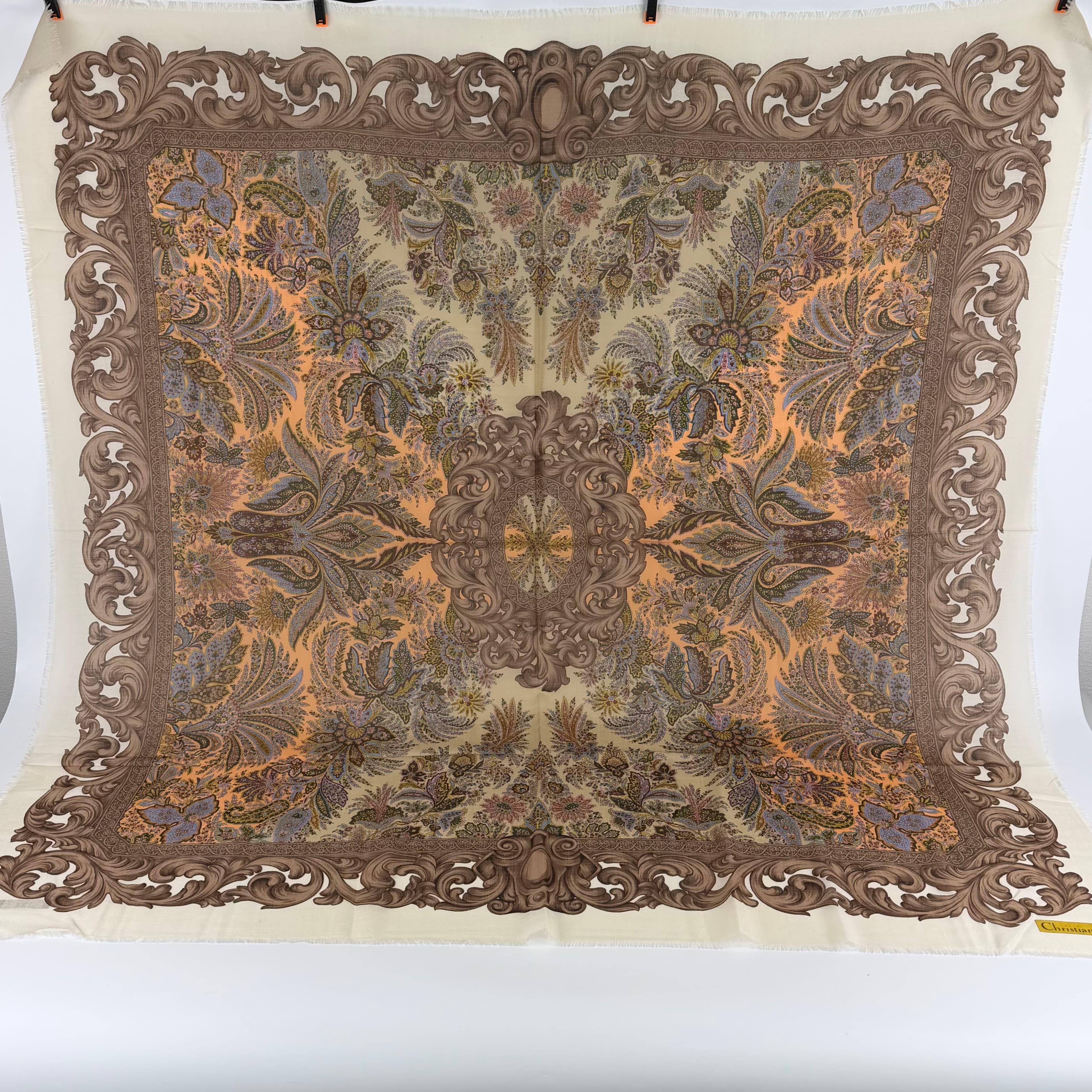 【中古】Christian Dior クリスチャンディオール スカーフ マルチカラー ヴィンテージ レディース【中古美品】HIBUOCHI VINTAGE hboc260303a16-2