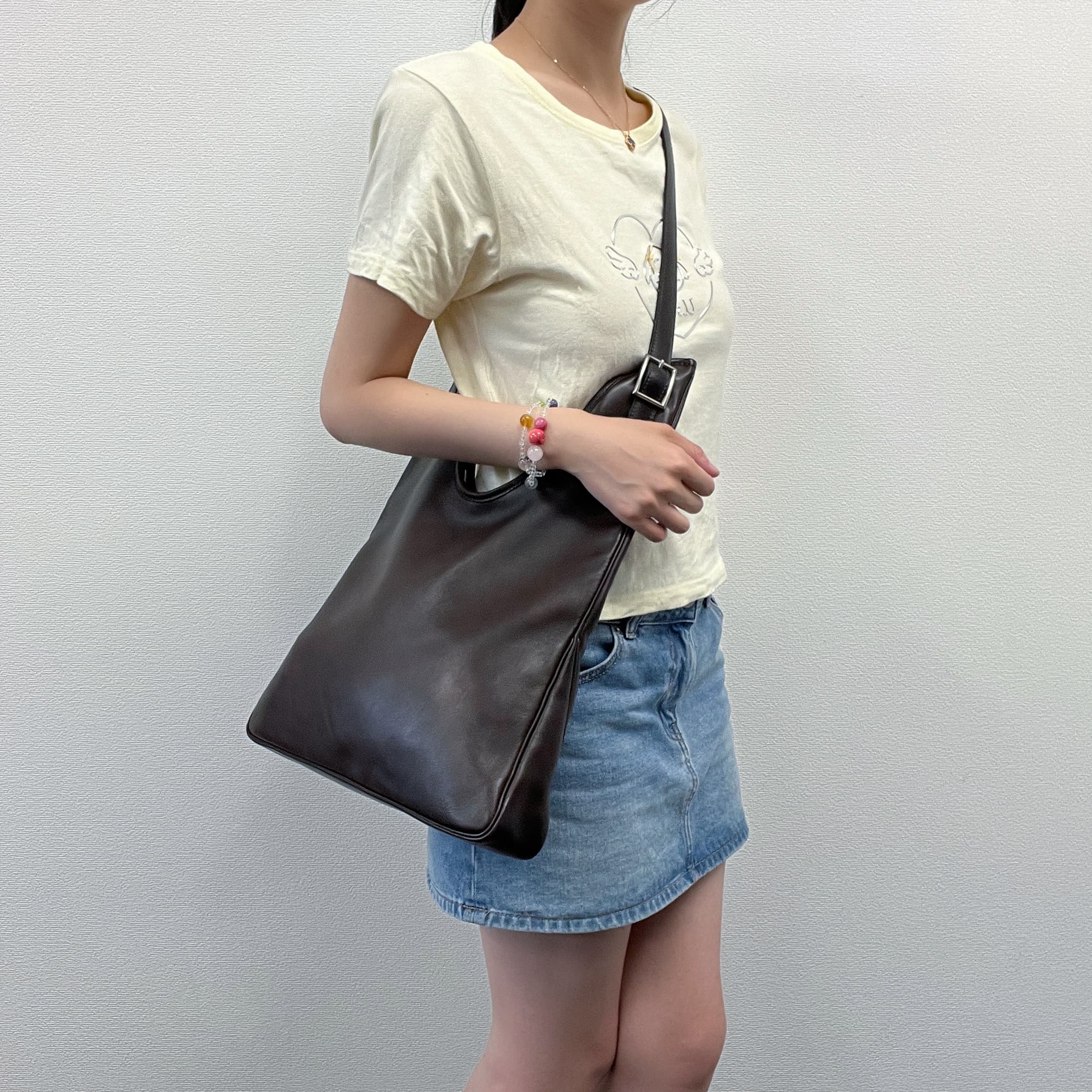 【中古】HERMES エルメス マサイ ショルダーバッグ なめし革 赤銅色 □E目じるし ヴィンテージ レディース【中古美品】HIBUOCHI VINTAGE hboc260515a17