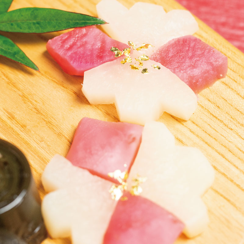 市場 大根甘酢漬け 漬物 甘酢漬け 保存料 100g 着色料 当店オリジナルパック あんちゃん漬け