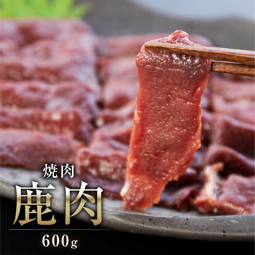 【関ジャニクロニクルＦで話題】飛騨ジビエ 鹿肉 焼肉 600g  猟師 肉 シカ 鹿 シカ肉 飛騨狩人工房