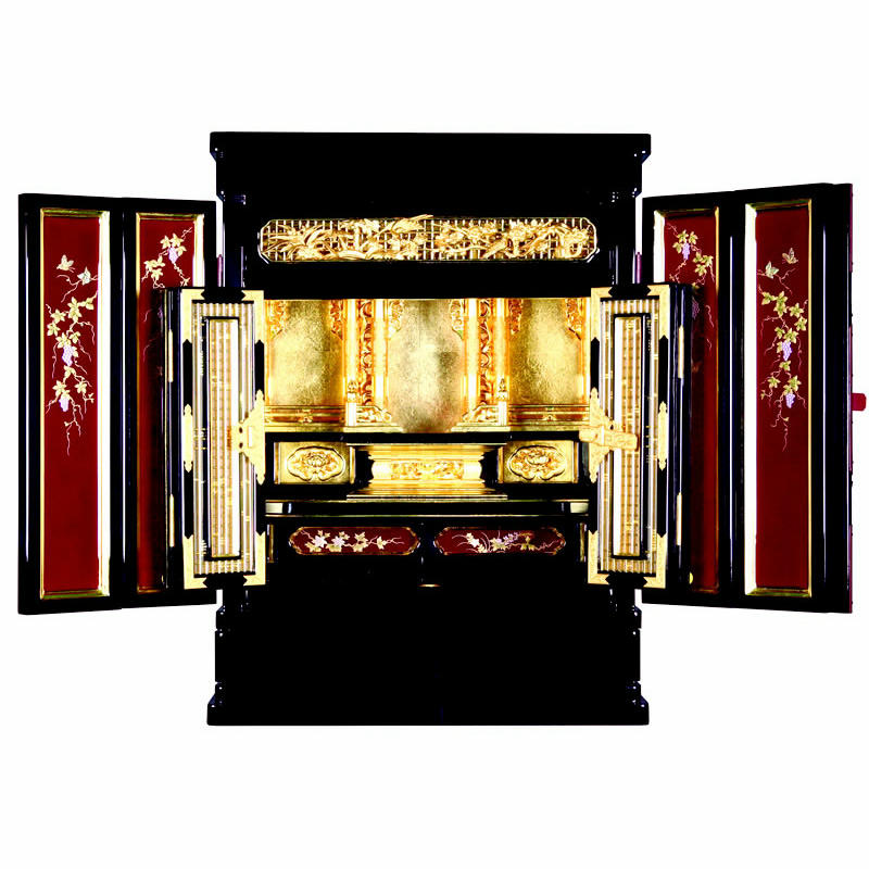 楽天市場】金仏壇・彩光 西用 18号【仏壇】浄土真宗 本願寺派など西