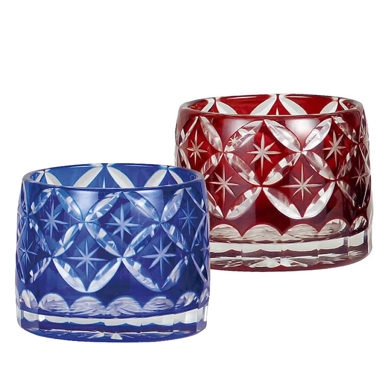 楽天市場】大川薫津軽びいどろ 玻璃香合 木箱入【ガラス/茶道具】 : せ