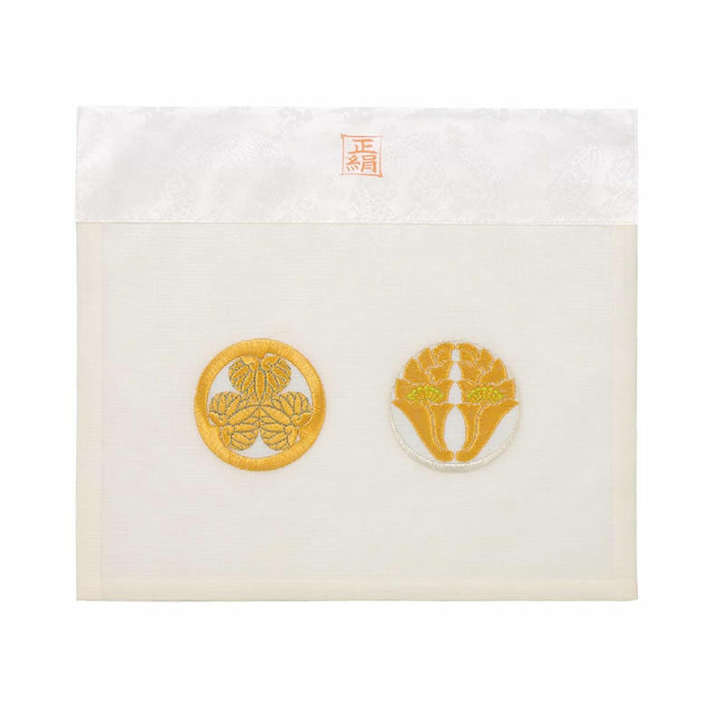 激安スタート　本金高級刺繍　打敷　双龍　仏具　店頭小売価格　￥250.000円　未使用　＊く5875 打敷（内敷）刺繍綴 浄土宗用 70代／100代 : 仏壇 仏具 神棚