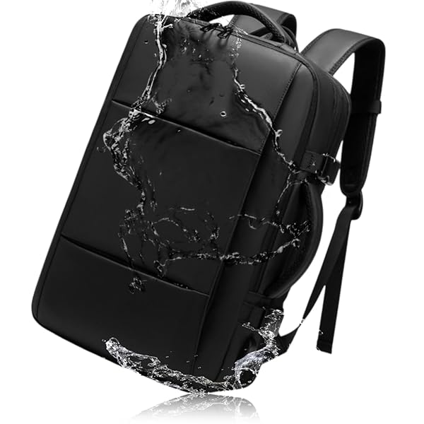 [MxploKeR] 商行為背嚢 メンズ 大電気容量 取りひろげる 雨合羽 軽さ 39L USB界面付 通い 通学 出張 旅する