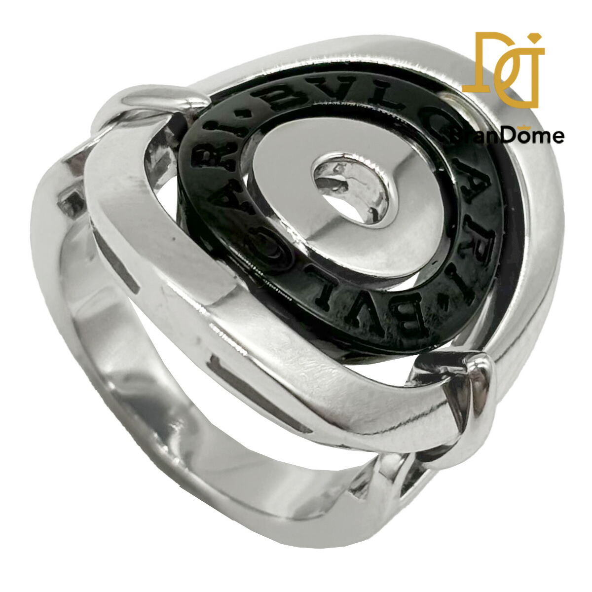 楽天市場】ブルガリ BVLGARI リング Wロゴ ダブルロゴ 1ポイント