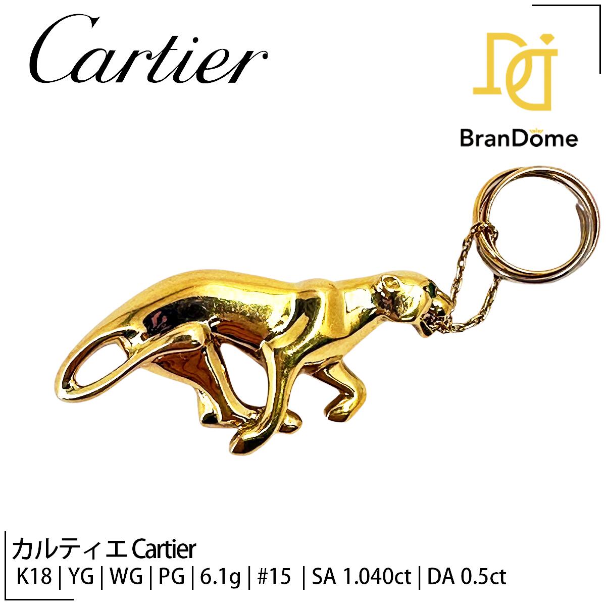 楽天市場】カルティエ Cartier ブローチ アントルラセ C2 2C ピン