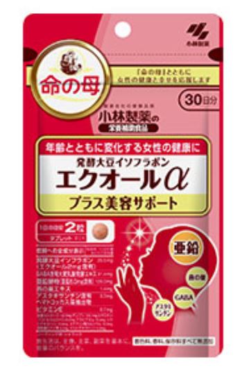 命の母 発酵大豆イソフラボン エクオールα プラス美容サポート(250mg ×60粒)5個セット