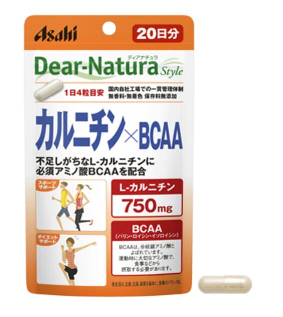 市場 アサヒグループ食品 カルニチン×BCAA ディアナチュラスタイル