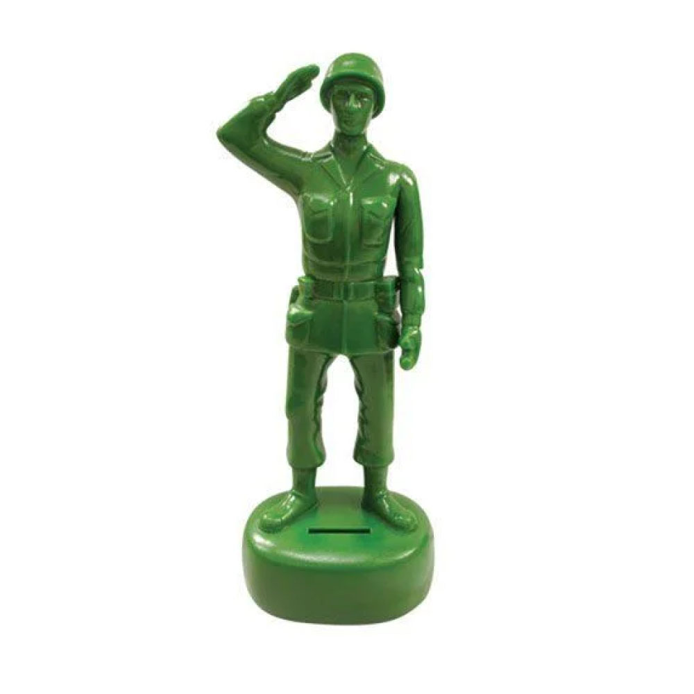 【楽天市場】ジャンボソルジャーバンク 貯金箱 グリーン おもちゃ フィギュア トイ・ソルジャー グリーン アーミー 兵隊 緑 兵士 トイ