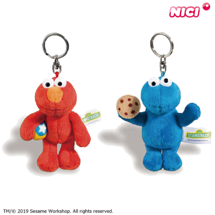 楽天市場 Nici ニキ セサミストリート ビーンバッグ ぬいぐるみ キーホルダー 10cm エルモ クッキーモンスター Sesame Street かわいい おしゃれ ブランド ギフト ハイドアウト