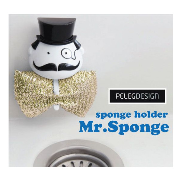 楽天市場 蝶ネクタイ スポンジホルダー スポンジラック スポンジ置き スポンジ キッチン 食器 吸盤 シンク オシャレ インテリア かわいい 北欧 おしゃれ プチギフト Mrスポンジスポンジホルダー ハイドアウト
