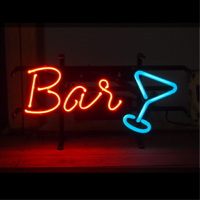 楽天市場 送料無料 ネオンサイン 看板 ネオン管 ネオンライト Neon Sign インテリア 店舗用 ガラス管 電飾看板 おしゃれ アメリカン雑貨 アメリカ雑貨 カフェ Bar バー レストラン Bar ハイドアウト