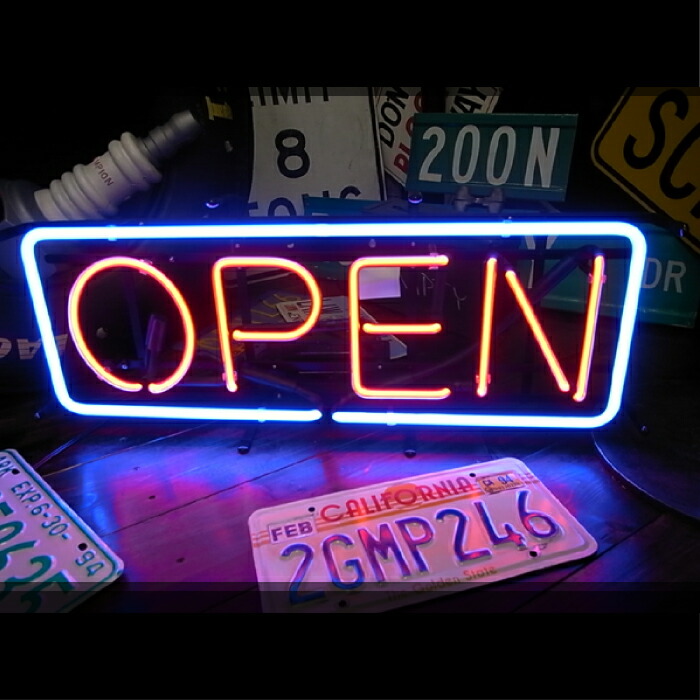 楽天市場】マーキーサインライト BAR ガレージ 看板 ガレージ