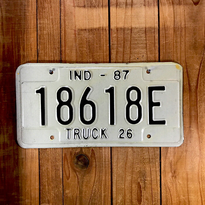 楽天市場 メール便送料無料 即日発送 Used ナンバープレート 154 かっこいい おしゃれ サインプレート アメリカ雑貨 アメリカン雑貨 インテリア 壁飾り 男前 アンティーク ディスプレイ 人気 内装 ユーズド アメ車 看板 アメリカ陸運局払下げ アイテム ハイドアウト