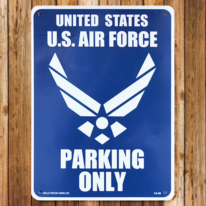 楽天市場 メール便送料無料 看板 プラスチックサインボード 米空軍専用駐車場 Air Force Parking Only Ca 28 男前インテリア メッセージ サインプレート アメリカン雑貨 ハイドアウト