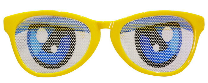 楽天市場 おもしろメガネ ビッグファニーサングラス アイ サングラス ジャンボ 大きい 目 パーティーサングラス めがね 変装 面白 アメリカン雑貨 あす楽対応 ハイドアウト