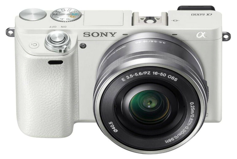 【中古】【1ヶ月保証】 ソニー SONY α6000 パワーズームレンズキット ホワイト ILCE-6000L W SDカード付き ミラーレス一眼
