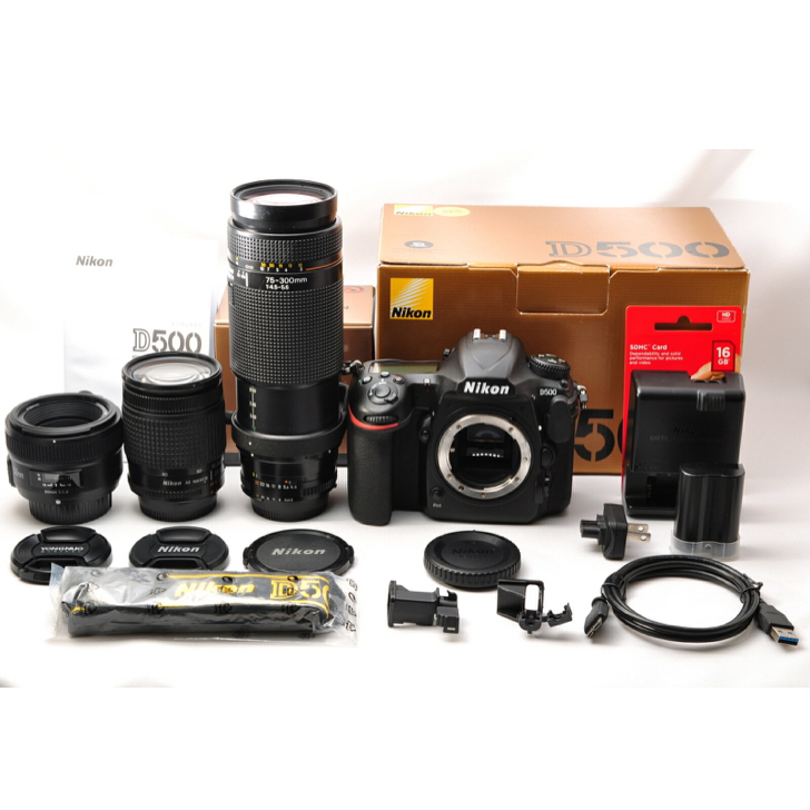 楽天市場】【中古】 一眼レフカメラ Nikon ニコン D7500 単焦点＆標準
