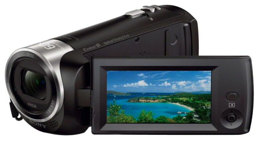 【中古】【1ヶ月保証】 ビデオカメラ ソニー SONY Handycam HDR-CX470 ブラック HDR-CX470 B
