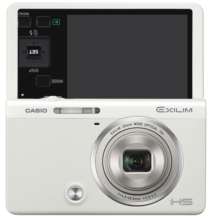 【中古】【1ヶ月引き受ける】カシオ CASIO EXILIM EX-ZR70WE 「自分自身撮りチルト液晶」 「メイクアップ\u0026セルフィーアート」 EXZR70 白いこと