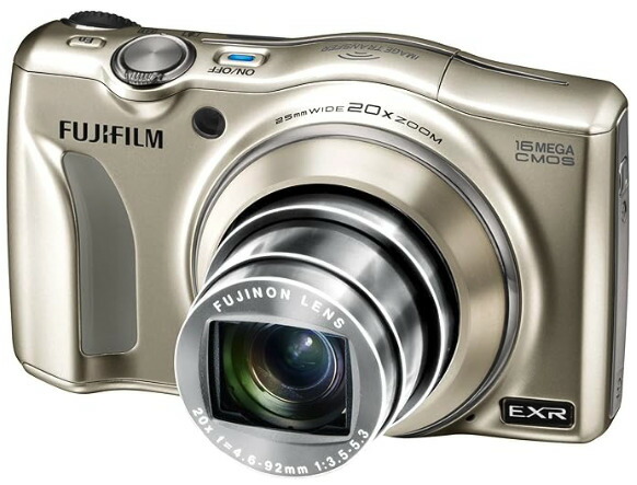 【中古】【1ヶ月引き受ける】 富士フイルム FUJIFILM FinePix F800EXR 三鞭酒ゴールド  F FX-F800EXR G デジタル写真機