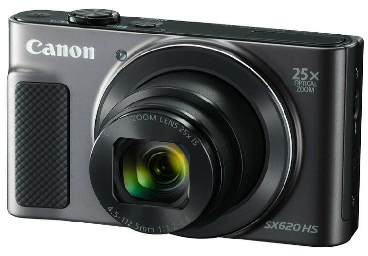 【中古】【1ヶ月引きうける】キヤノン Canon PowerShot SX620 HS 黒いこと 光学25倍望遠レンズ PSSX620HSBK Wi-Fi相応う