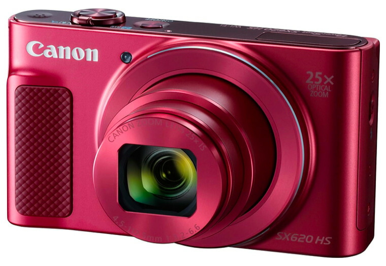 【中古】【1ヶ月引きうける】キヤノン Canon PowerShot SX620 HS 赤いこと 光学25倍望遠レンズ PSSX620HSRE Wi-Fi相応う
