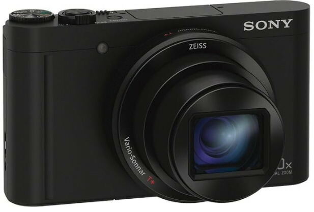 【中古】【1ヶ月引きうける】ソニー Sony Cyber-shot WX500 黒いこと コンパクトデジタルカメラ DSC-WX500-B