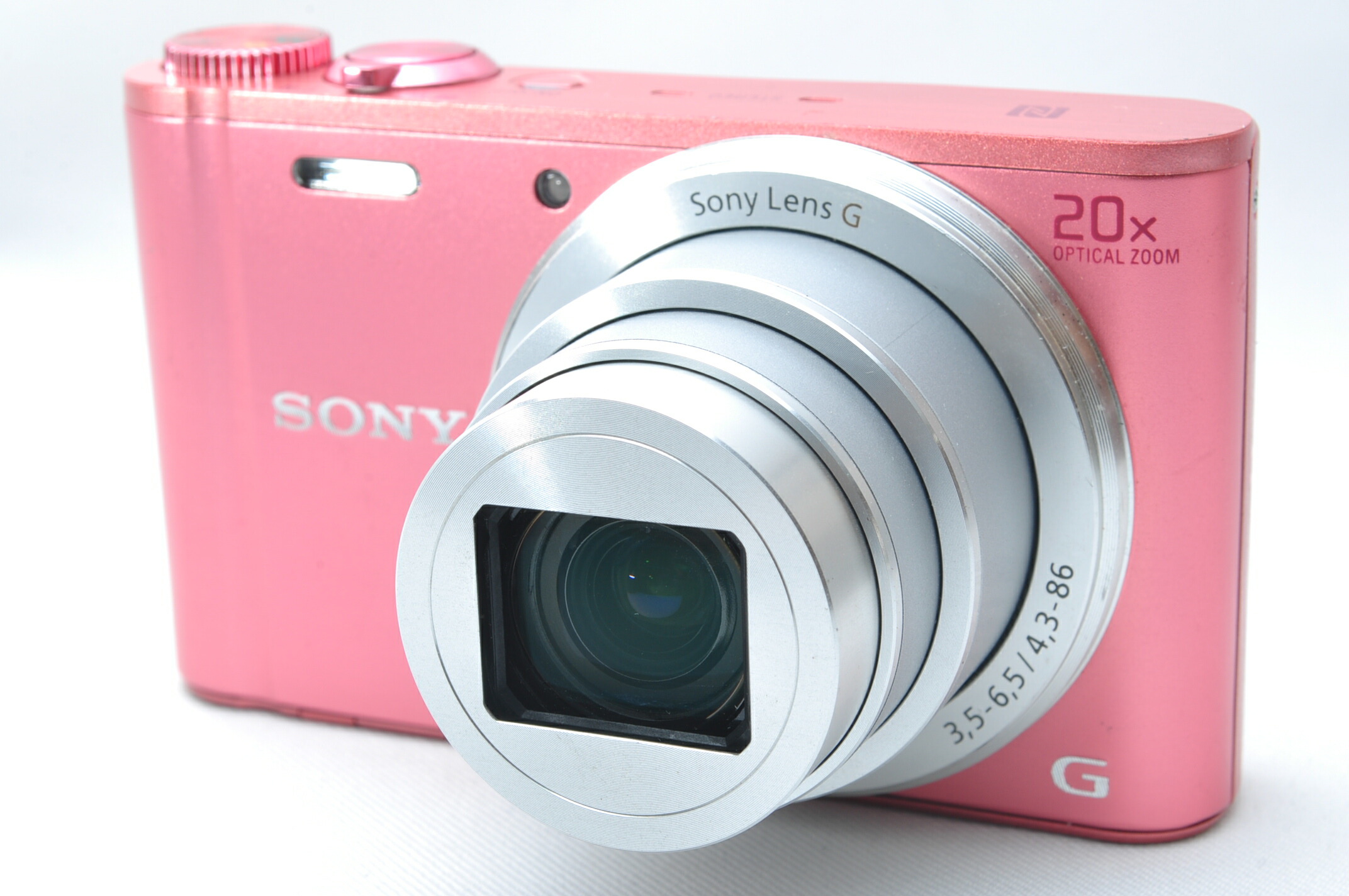【中古】【1ヶ月保証】ソニー Sony Cyber-shot WX350 ピンク コンパクトデジタルカメラ SDカード付き DSC-WX350-P
