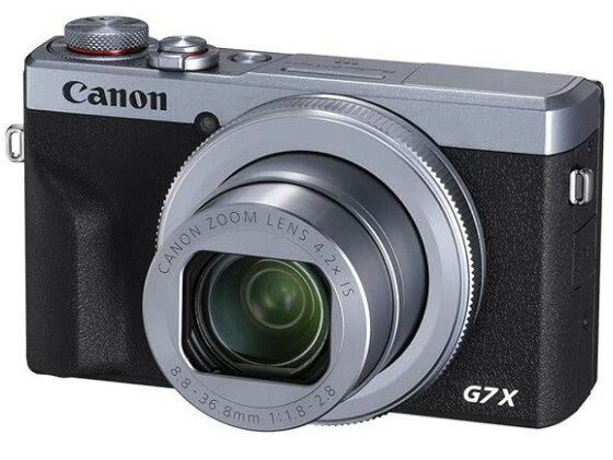 【中古】【1ヶ月保証】キヤノン Canon PowerShot G7 X Mark III シルバー 1.0型センサー/F1.8レンズ/光学4.2倍ズーム PSG7XMARKIIISL｜カメラのヒデヨシ 店
