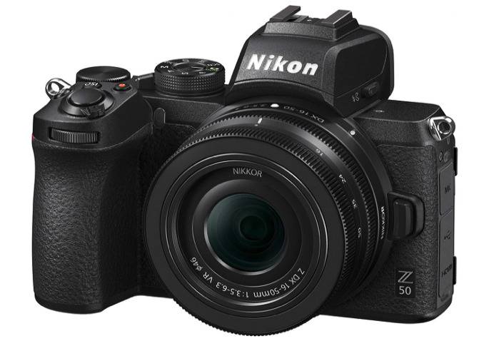 【中古】【1ヶ月保証】 Nikon ニコン ミラーレス一眼カメラ Z50 レンズキット NIKKOR Z DX 16-50mm f/3.5-6.3 VR付属 Z50LK16-50 ブラック SDカード付き