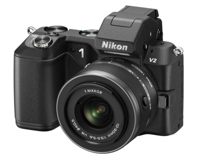 【中古】【1ヶ月保証】 ミラーレス一眼 Nikon ニコン Nikon 1 V2 レンズキット 1 NIKKOR VR 10-30mm f/3.5-5.6付属 ブラック N1V2HLKBK｜カメラのヒデヨシ 店