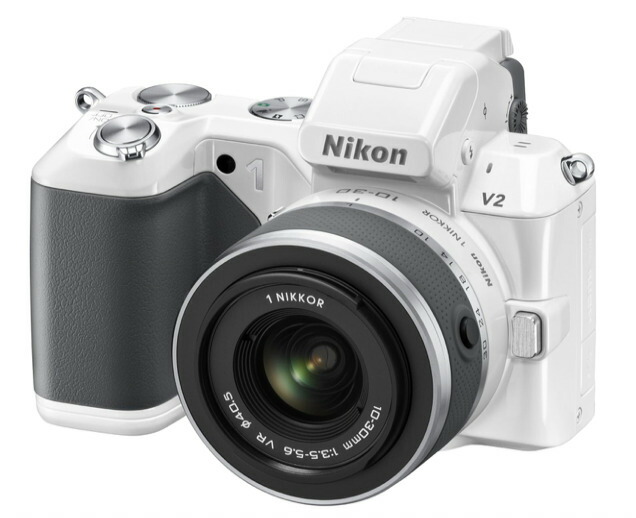 【中古】【1ヶ月保証】 ミラーレス一眼 Nikon ニコン Nikon 1 V2 レンズキット 1 NIKKOR VR 10-30mm f/3.5-5.6付属 ホワイト N1V2HLKWH｜カメラのヒデヨシ 店
