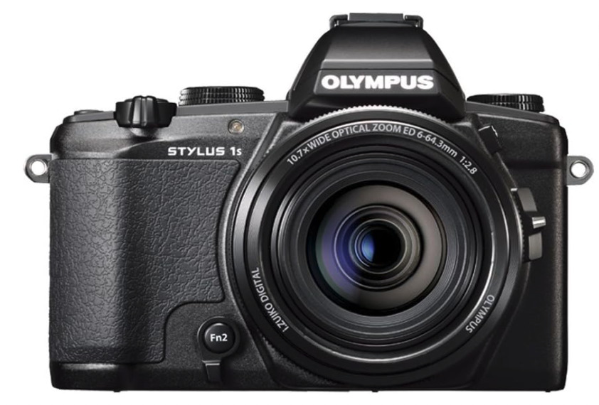 【中古】【1ヶ月保証】オリンパス OLYMPUS STYLUS-1S 28-300mm 全域F2.8 光学10.7倍ズーム ブラック STYLUS-1S BLK SDカード付き