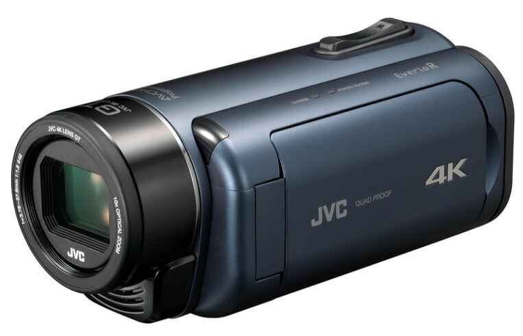 【中古】【1ヶ月保証】 ビデオカメラ JVCKENWOOD JVC Everio R GZ-RY980-A ディープオーシャンブルー 40,820円