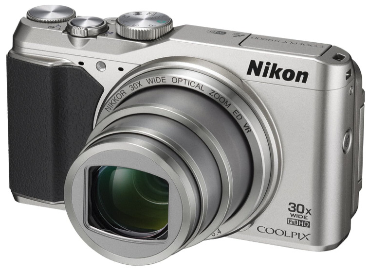 【中古】【1ヶ月引き受ける】 ニコン Nikon COOLPIX S9900 光学30倍 1605万絵素 デジタル写真機 しろがね色 S9900SL