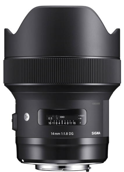 【中古】【1ヶ月引きうける】 シグマ SIGMA Art 14粍 F1.8 DG HSM キヤノンEF用 単興味の中心 広角 フルサイズ