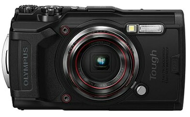 【中古】【1ヶ月保証】オリンパス OLYMPUS Tough TG-6 ブラック 1200万画素CMOS F2.0 15m 防水 100kgf耐荷重 GPS 内蔵Wi-Fi TG-6BLK SDカード付き 35,620円