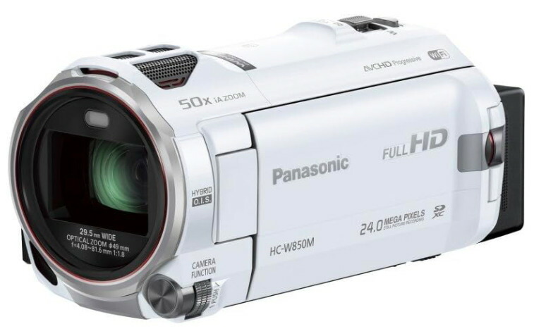 楽天市場】【中古】Panasonic◇ビデオカメラ HC-W850M-K [ブラック