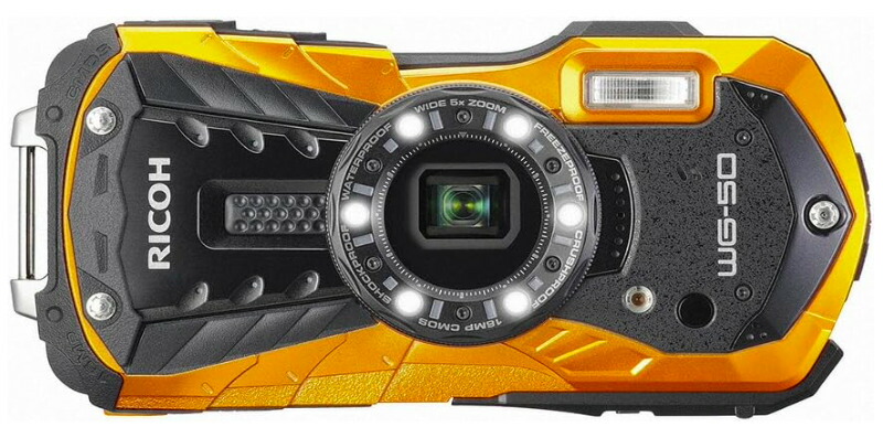 楽天市場】【中古】【1ヶ月保証】 RICOH リコー WG-70 オレンジ 本格