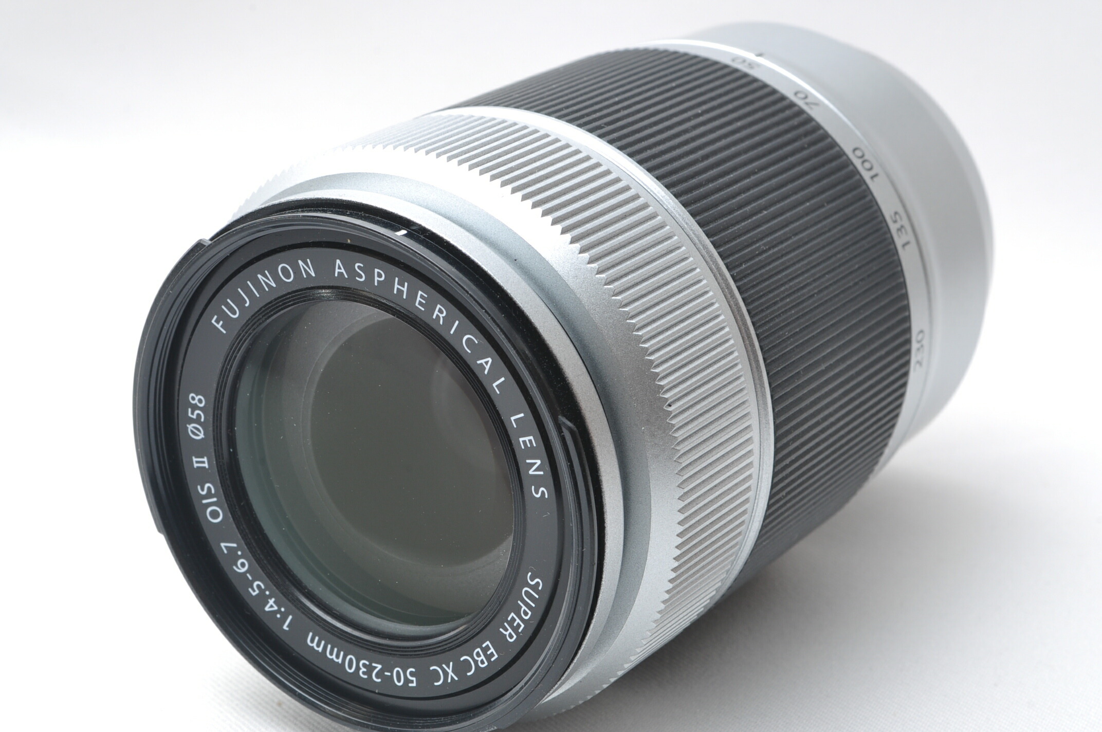 【中古】【1ヶ月保証】 フジフィルム FUJIFILM XCレンズ FUJINON 望遠ズームレンズ XC50-230mmF4.5-6.7 OIS II シルバー