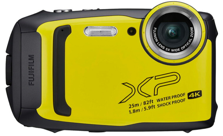 【中古】【1ヶ月保証】 フジフィルム FUJIFILM XP140 イエロー FX-XP140Y 防水カメラ SDカード付き