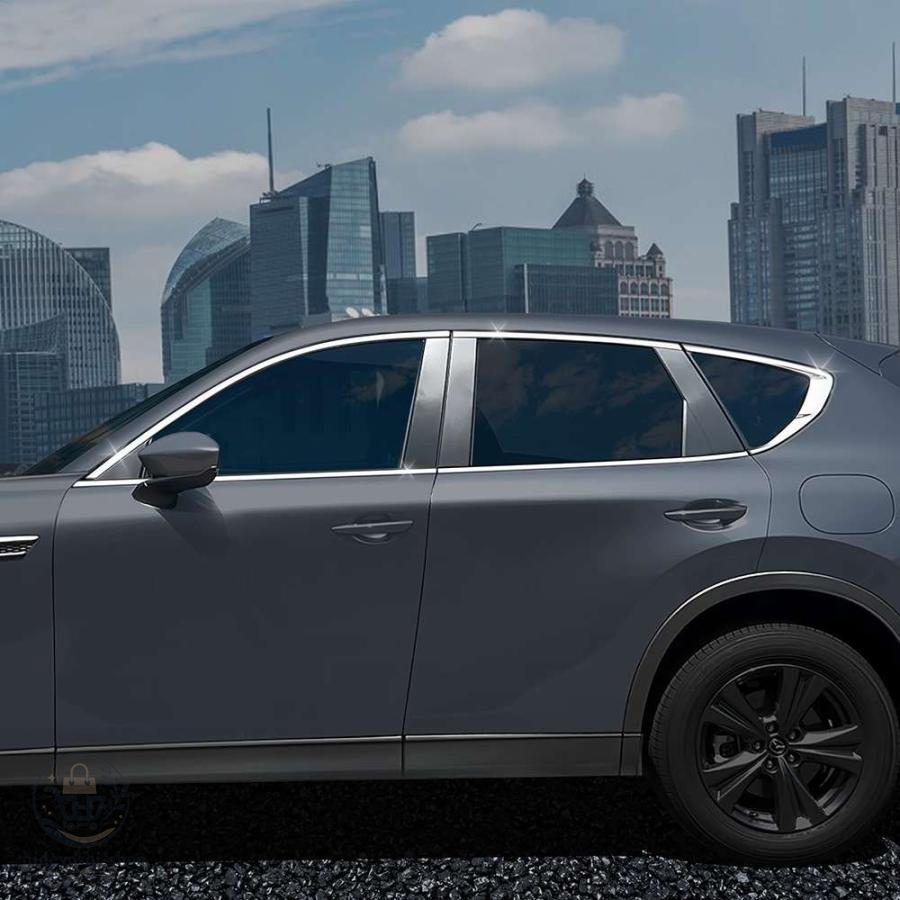 マツダ MAZDA CX-60 専用 ステンレス製 ウインドウモール サイドウインドウ クローム加飾｜hideyoshi-shop 8,899円