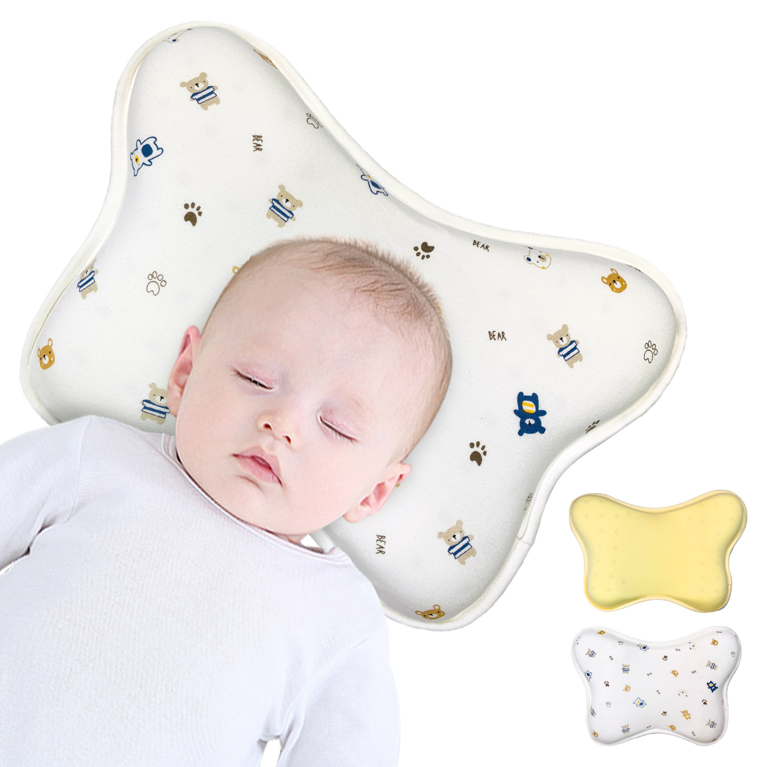 宅送 ベビー枕 Baby まくら 子供 ドーナツ枕 新生児 絶壁防止 洗える 新生児 ダニ 出産祝い 赤ちゃん ベビー メッシュ 絶壁頭 予防 ジオピロー 100 本物保証 Www Gvisalain Com