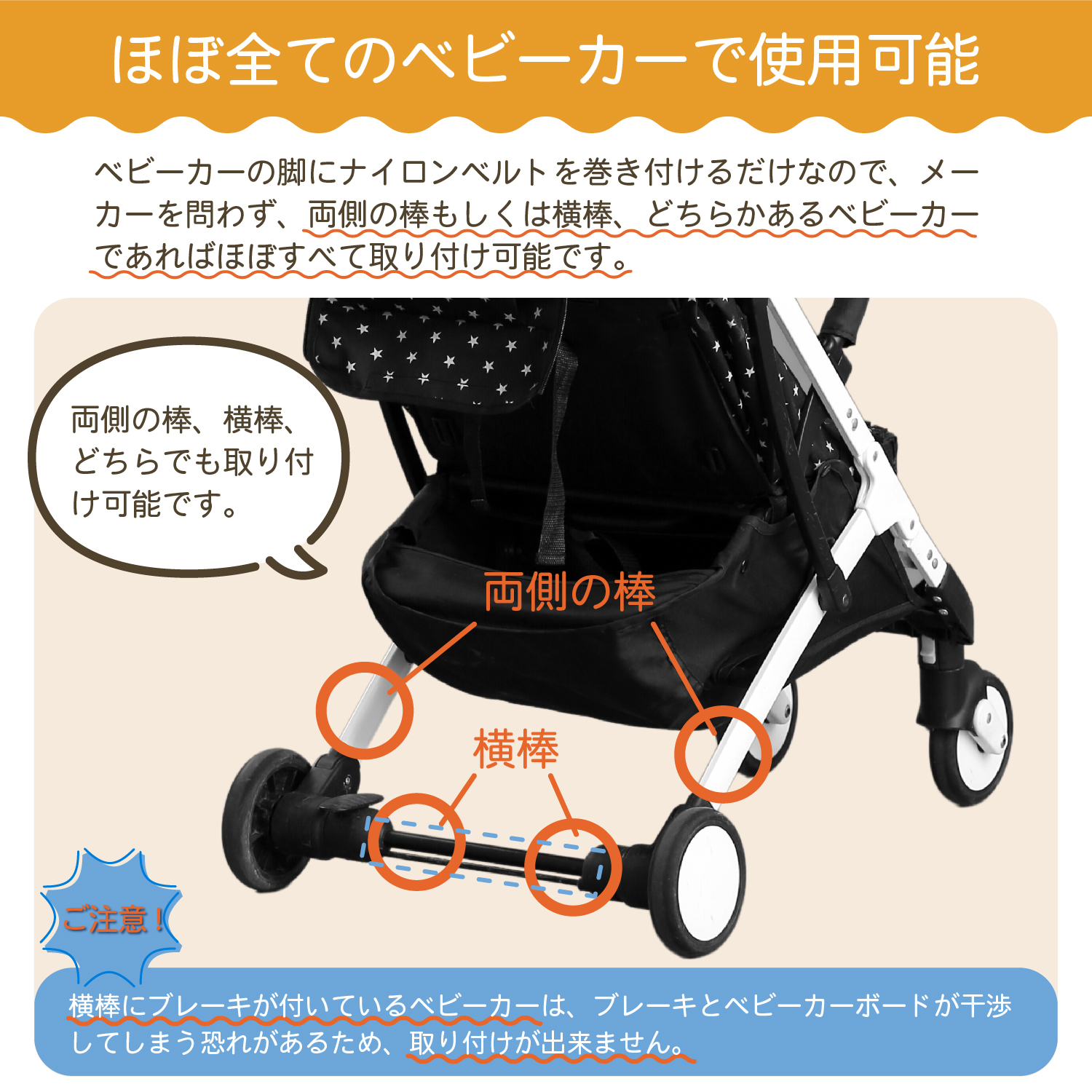 1位受賞【LINE追加で5%OFF】 ベビーカー ステップ ボード ハンドル