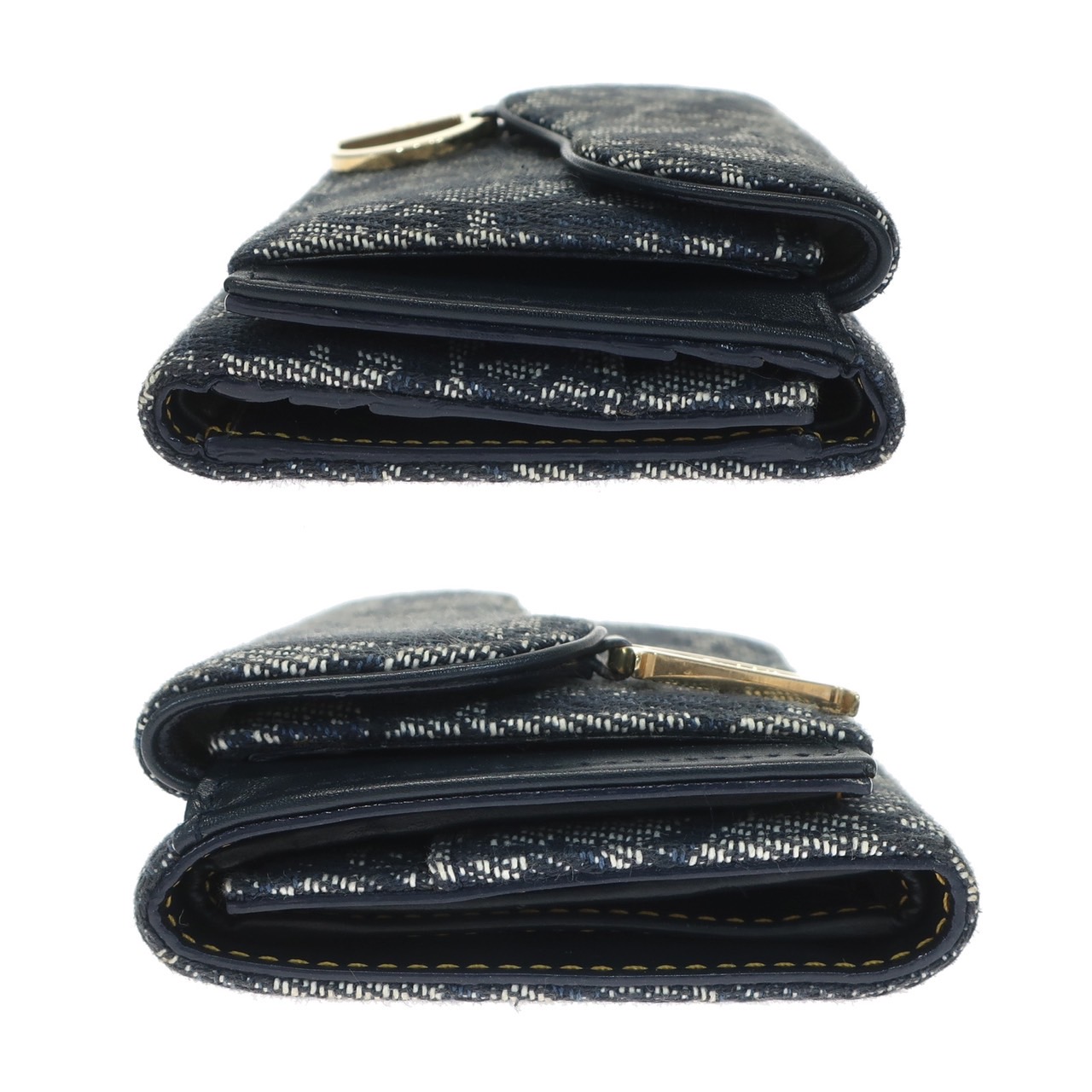 Christian Dior クリスチャンディオール CDロゴ 男性用 三つ折り財布